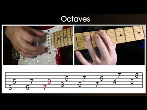Octaves on guitar - what is an octave for guitar and how to play octaves