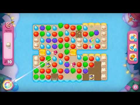 Gardenscapes Challenge level 12713 Gameplay #Bubunka