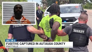 Fugitive captured in Autauga County