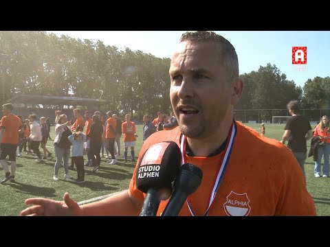 Marcel Vondeling na kampioenschap Alphia