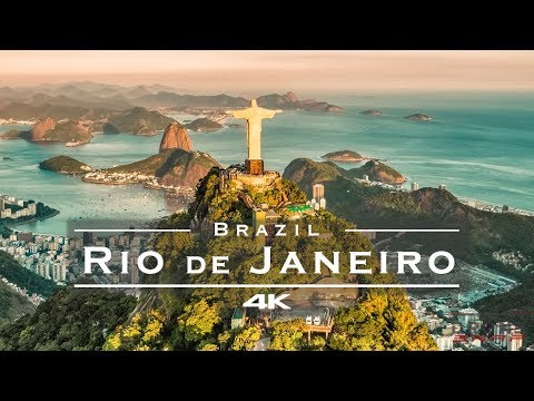 Rio de Janeiro, Brazil 🇧🇷  - by drone [4K] part 2 Video