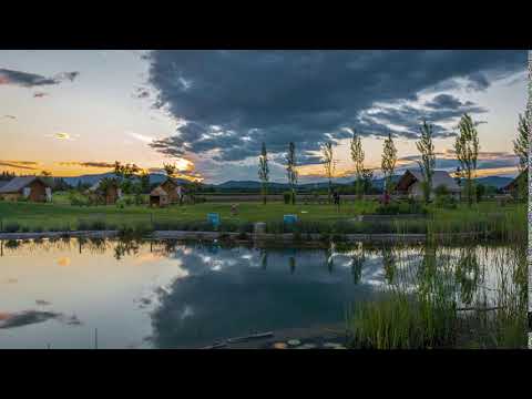 Sunset timelapse Kolpa Resort