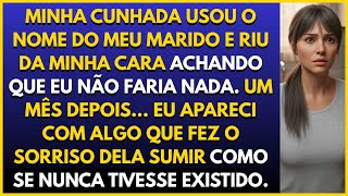 Minha cunhada usou o nome do meu marido e deixou a dívida pra nós, ela riu da minha cara… até ver o
