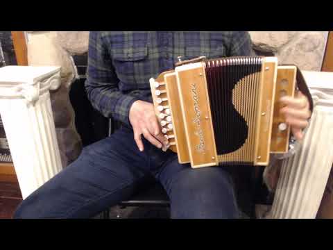 PSSALTGC - Cherry Paolo Soprani Saltarello II Organetto Diatonic Button Accordion GC LMM 12 2 $1499