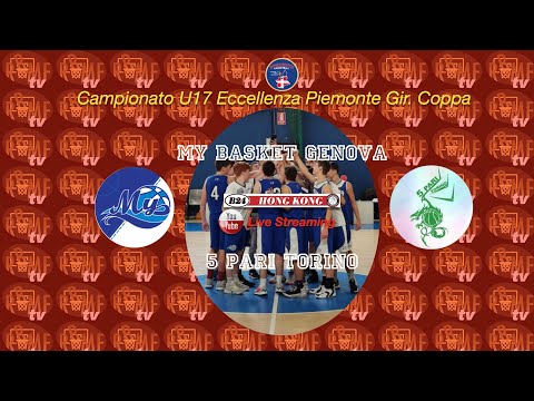 My Basket Genova Vs 5 Pari Torino - U17Ecc Piemonte Gir. Coppa