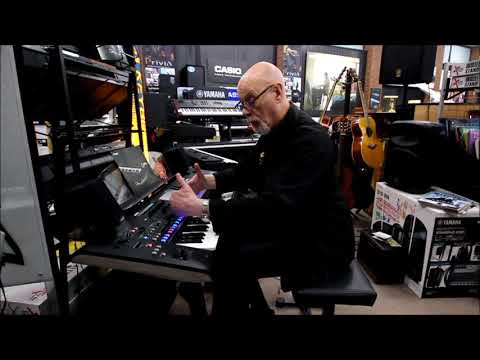 Yamaha Genos Digital Workstations keyboard