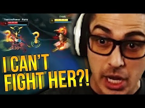 SHE REALLY SAID I CAN'T FIGHT HER 1V1?!?! - Trick2G