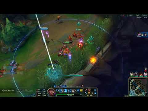 fonRizer's Yasuo MID Gameplay - Yasuo vs Leblanc Season 8.8 As always 1v9