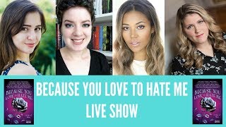BECAUSE YOU LOVE TO HATE ME live stream w/ Sasha Alsberg, Samantha Lane, Cuddlebuggery