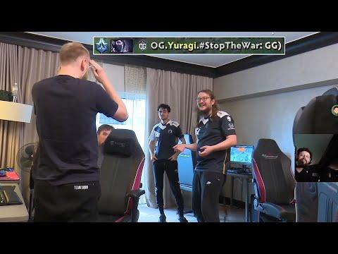 "Yuragi is Mad, they need a Ceb Speech" -Gorgc on OG & Liquid game 1 reactions
