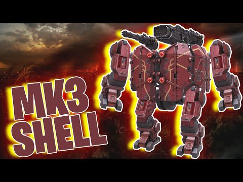War Robots Mk3 SHELL - War Robots Gameplay WR