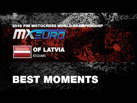 EMX250 Race 2 Best Moments Round of Latvia 2016