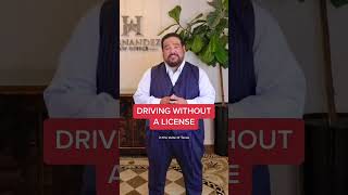 Driving without a drivers license in Texas! 🚗 #texas #lawyer #law #driving #driverslicense