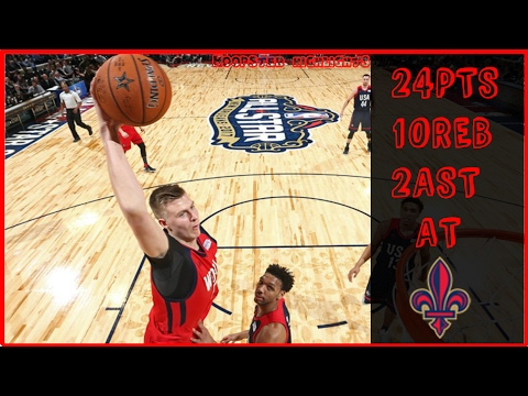 Kristaps Porzingis Highlights (2017.02.17) vs USA - 24Pts