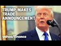 LIVE President Trump Makes An Announcement On Trade