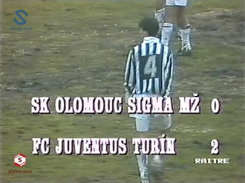 Tre gol da cineteca in Sigma Olomouc - Juventus di Coppa UEFA 92/93