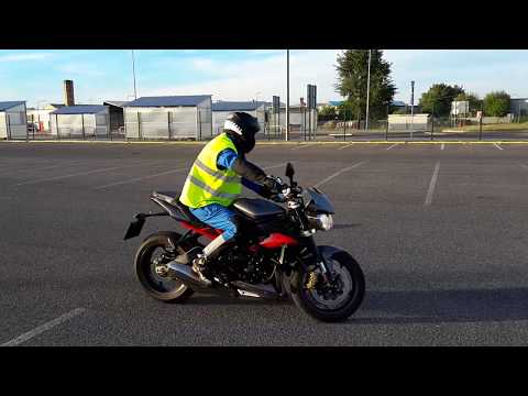 Learning on park lot 1 (before motoschool)