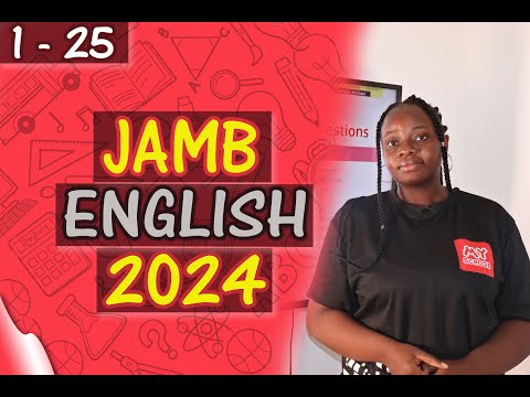JAMB CBT English 2024 Past Questions 1 - 25