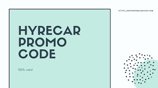 HyreCar Promo Code $29.99 OFF | Bestreferraldriver