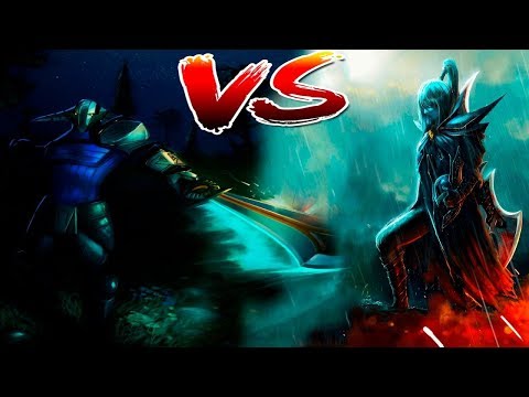 Phantom Assassin vs Sven PVP no winner death fight (for Dota WTF)