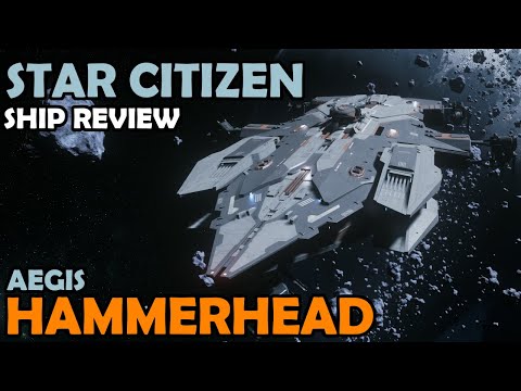 Aegis Hammerhead Review | Star Citizen 3.14 4K Gameplay
