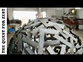 How Did He Make This Welded Art Perfect Sphere Sculpture