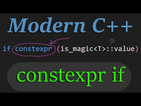 constexpr if - C++ Compiled