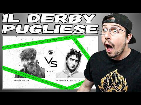 Reaction a REDRUM VS BRUNO BUG - Quarti - Freestation Express 2025