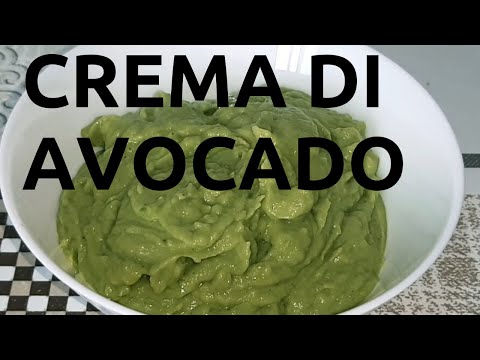 Crema di Avocado ,ideale per condire la Pasta,Panini,Tramezzini