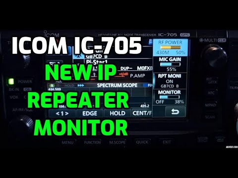 ICOM IC-705 INTERNET CONNECTIONS