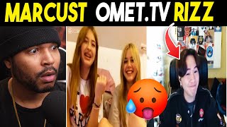 MarcusT's Camera Rizz Got Sisters Too Excited  | OME TV | OMEGLE