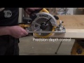Elektrinis diskinis pjūklas DEWALT DWE576K, 1600W, 61 mm