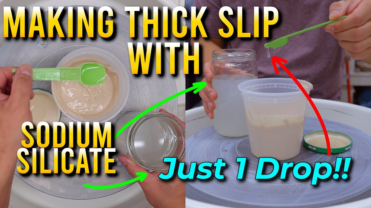 The Secret to Amazing Clay Texture: Making Thick Slip with Sodium Silicate