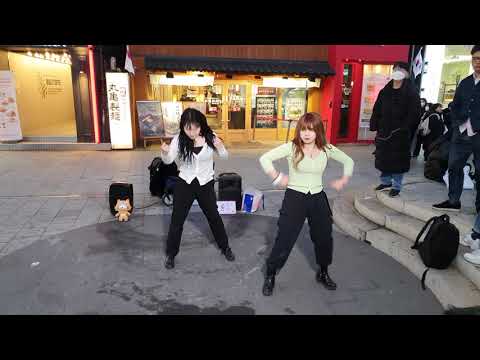 일본인소녀들(JapaneseGirls) 룽룽(LoongLoong)/ HIP - 마마무(MAMAMOO) 20200131 홍대버스킹 DANCE COVER