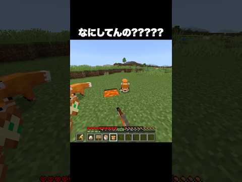 なにしてんの？？？？？ #shorts #マインクラフト #マイクラ