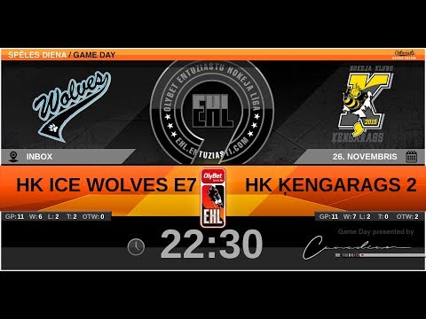 2019 11 26 Ice wolves E7 Ķengarags 2