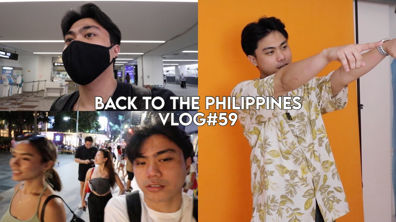 BACK TO THE PHILIPPINES | VLOG#59