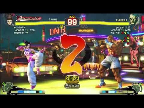 Yossan (Juri) vs yuuyan (Sagat) - AE 2012 Matches *1080p*