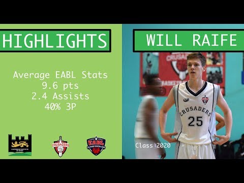 Will Raife - EABL Highlights - Class 2020 - Canterbury Academy
