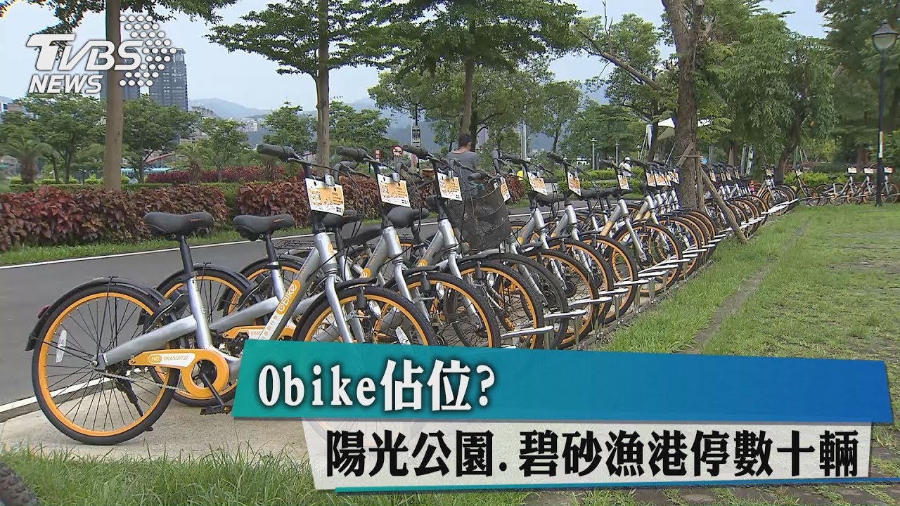 Obike佔位？陽光公園、碧砂漁港停數十輛