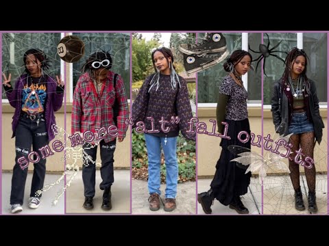 ✮ alternative/grunge outfits for colder weather ✮ (pt. 2)