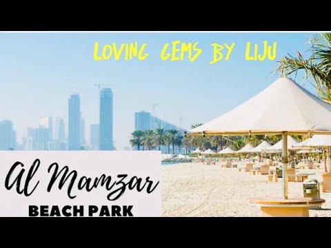 Al mamzar Beach 🏖. This beach consists of five lovely beaches for sunbathing and swimming 🏊‍♀️.