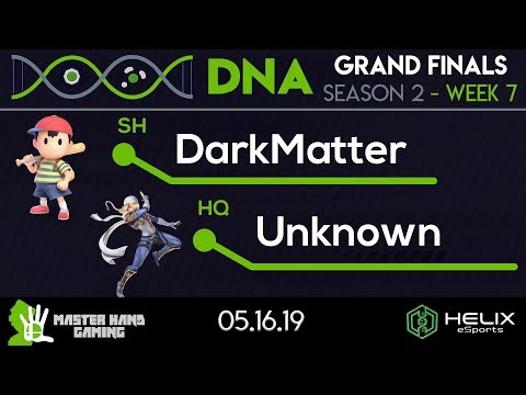 DNA 2.7 - SH | DarkMatter (Ness) vs HQ | Unknown (Sheik) - Grand Finals