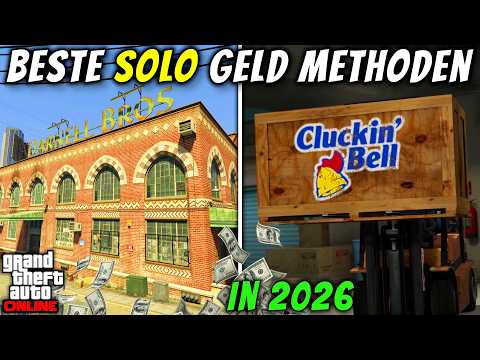 Die 12 BESTEN GELD MACH METHODEN für SOLO Spieler in GTA Online 2026