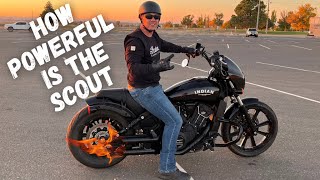 2023 Indian Scout Rogue and Bobber, How Powerful is it!