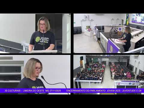 ENCERRAMENTO DO PARLAMENTO  JOVEM 2025 - JUVENTUDE E DIREITOS CULTURAIS