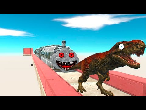 Deadly Jet Thomas the Train - Animal Revolt Battle Simulator