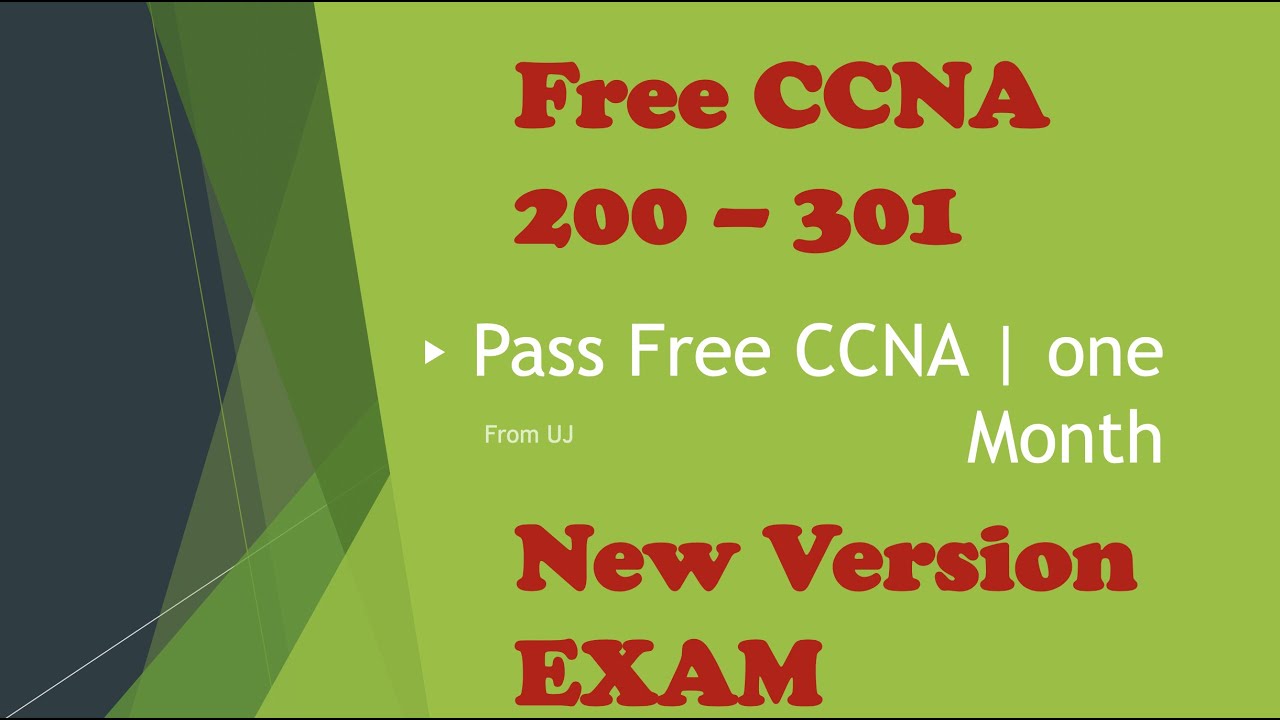 NEW CCNA  v1.0 FREE Training  |200-301|