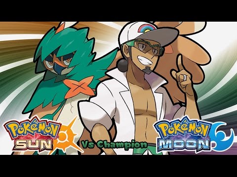 Pokémon Sun & Moon - Champion Battle Music (HQ)