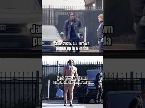 A.J. Brown moving different 😤 (via @NFL, Jason Dumas, 6abc Philadelphia)